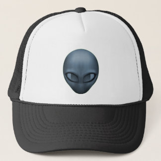 GRAUES ALIEN TRUCKERKAPPE