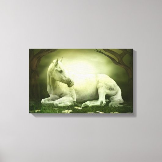 Graues Arabian Leinwanddruck (Vorderseite)