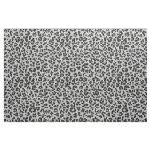 Graues Asche Leopard Cheetah Animal Print Muster Stoff (Yard (91,4 cm))