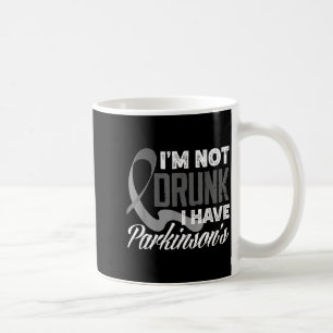 Graues Band Ich bin nicht betrunken, ich habe Park Kaffeetasse