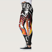 Graues Barett-Unisexstrumpfhosen Leggings (Links)