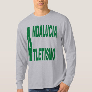 Graues basisches T-Shirt ANDALUCIA ATLETISMO