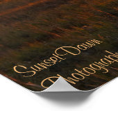 Graues Beach Boardwalk Poster (Ecke)