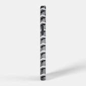 Graues Betonbau iPhone Hülle (Rechte Seite)