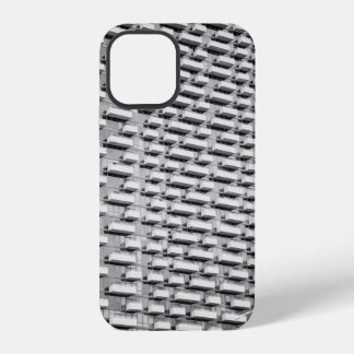 Graues Betonbau iPhone 12 Hülle