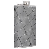 Graues Bild in Rechteck, Helligkeitsdraht untertei Flachmann (Rechts)