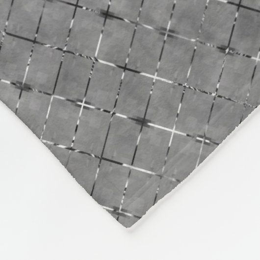 Graues Bild in Rechteck, Helligkeitsdraht untertei Fleecedecke (Ecke)