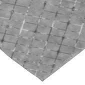 Graues Bild in Rechtecke unterteilt, glänzender Dr Tischdecke (Schrägansicht)