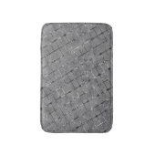 Graues Bild in Rechtecke unterteilt, heller Draht Badematte (Vorderseite Vertikal)