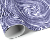 Graues blaues Schleifpapier Geschenkpapier (Rolleneckpunkt)