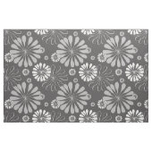 graues Blumengewebe Stoff (Fat Quarter (45,7 x 55,9 cm))