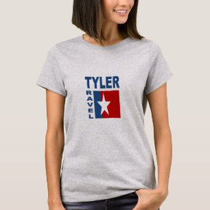 Graues Damen-T-Shirt TYLER TRAVEL TEXAS T-Shirt