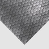 Graues Drache-Skala-Fantasie-Geschenk-Seidenpapier Seidenpapier (Ausschnitt)