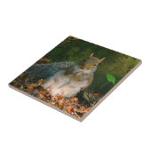 Graues Eichhörnchen 01 Fliese (Seite)