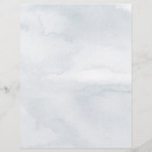 Graues EYELASH-VERLÄNGERUNGSFORMULAR Flyer (Hinten)