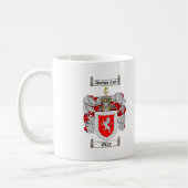GRAUES FAMILIENWAPPEN - GRAUES WAPPEN KAFFEETASSE (Links)