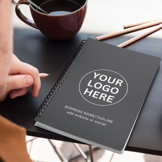 Graues Firmenlogo - Berufliches Clean-Logo Planer