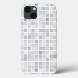 Graues Fliesen-Muster Case-Mate iPhone Hülle