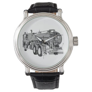 Graues Freiburmöl gestrichen, Armbanduhr