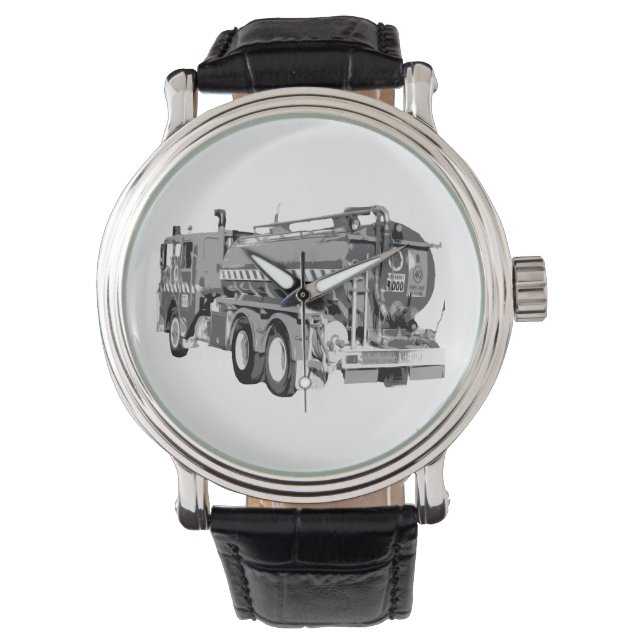 Graues Freiburmöl gestrichen, Armbanduhr (Vorderseite)