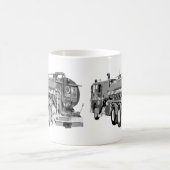Graues Freiburmöl gestrichen, Kaffeetasse (Mittel)
