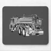 Graues Freiburmöl gestrichen, Mousepad (Vorne)