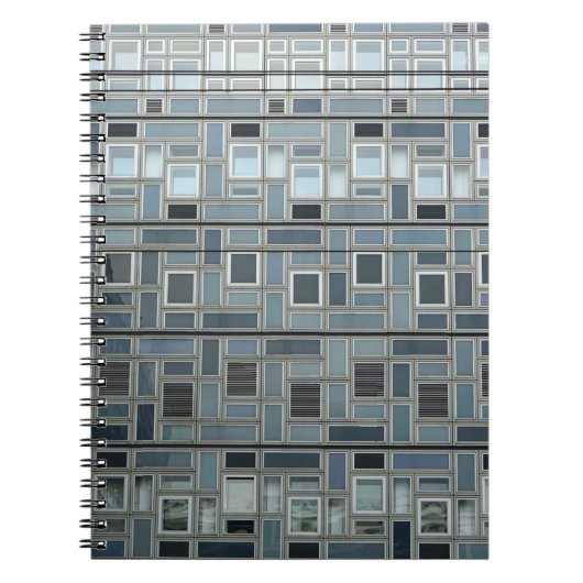 Graues Gebäude Notizblock (Vorderseite)