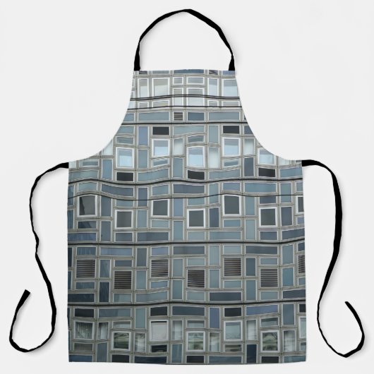 Graues Gebäude Schürze (Vorderseite)