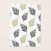 Graues Gold-Leaf-Muster - Hintergrund (Rückseite)