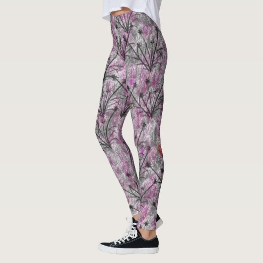 Graues Graugras Leggings (Links)