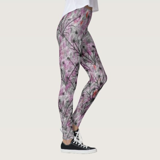 Graues Graugras Leggings (Rechts)