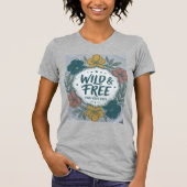 Graues Halb-T-Shirt T-Shirt (Vorderseite)