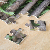 graues Häschen Osterhase 5 Puzzle (Seite)