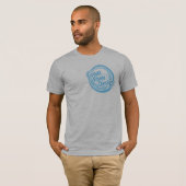 graues Heide-Shirt grd-Logo T-Shirt (Vorne ganz)