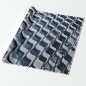 Graues Hochhaus-Gebäude Geschenkpapier (Ungerollt)