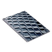 Graues Hochhaus-Gebäude Notizblock (Rechte Seite)