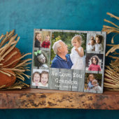 Graues Holz 7 Foto Collage Wir Liebe Sie Opa Fotoplatte (Seite)