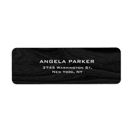 Graues Holz Schlicht elegant Beruflich einzigartig (Vorne)