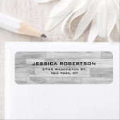 Graues Holz Schlicht Elegant Modernes Design (Insitu)