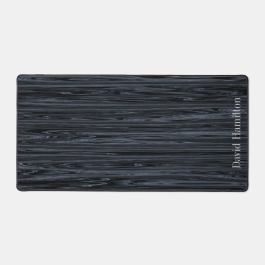 Graues Holz wie Texturname Schreibtisch Matten Pad Schreibtischunterlage (Vorderseite)