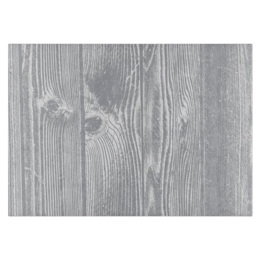 Graues hölzernes Glasschneiden-Brett Schneidebrett (Vorderseite)