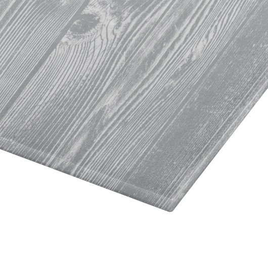 Graues hölzernes Glasschneiden-Brett Schneidebrett (Ecke)