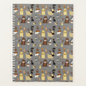 Graues Hundemuster Planer (Vorderseite)