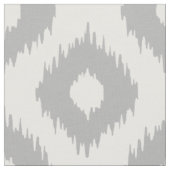 Graues Ikat Muster Stoff (Nahaufnahme)