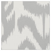 Graues Ikat Muster Stoff (Nahaufnahme)