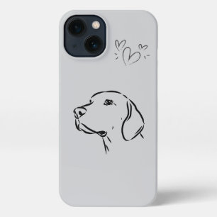 Graues iPhone 17-Case mit bezauberndem Welpendesig 13 Hülle