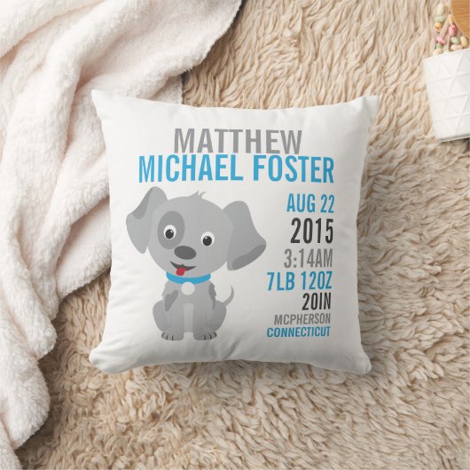 Graues Kissen (Decke)