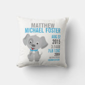 Graues Kissen (Vorderseite)