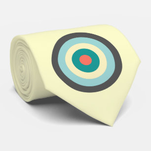 Graues Kombinationsbullseye von Shirley Taylor Krawatte