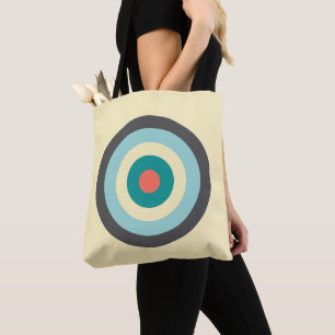 Graues Kombinationsbullseye von Shirley Taylor Tasche